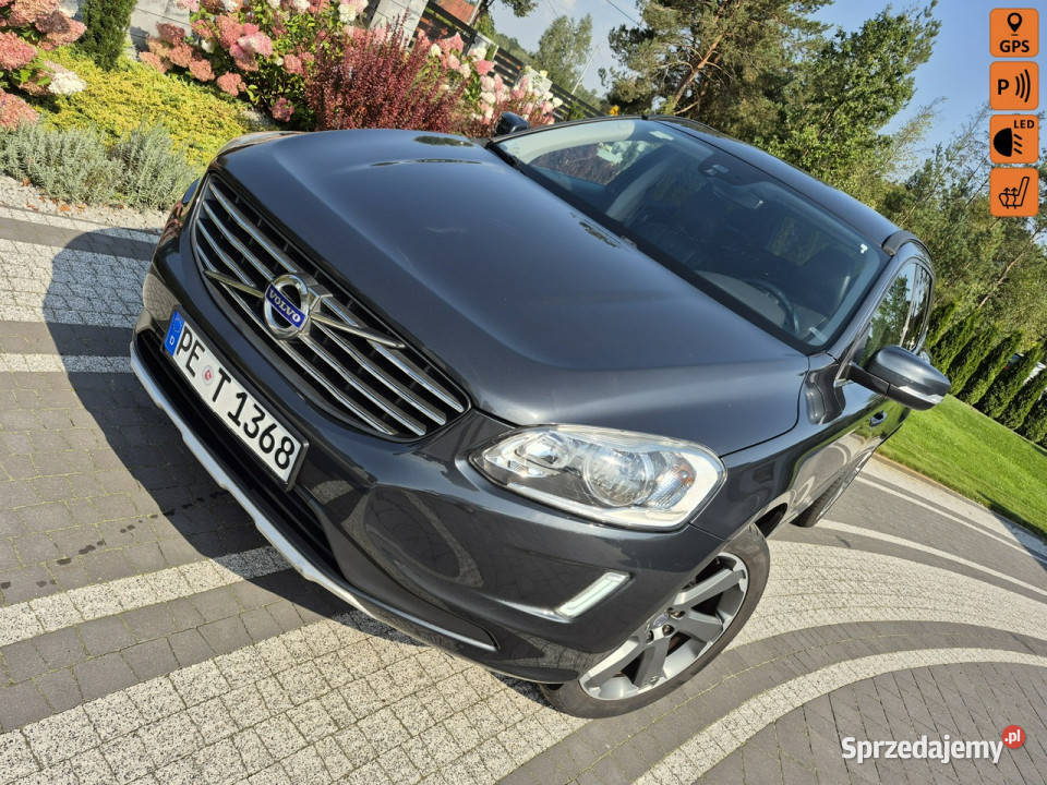 Volvo XC 60 lift skóra opłacony ładny egzemplarz kurtyny powietrzne lubelskie Drelów