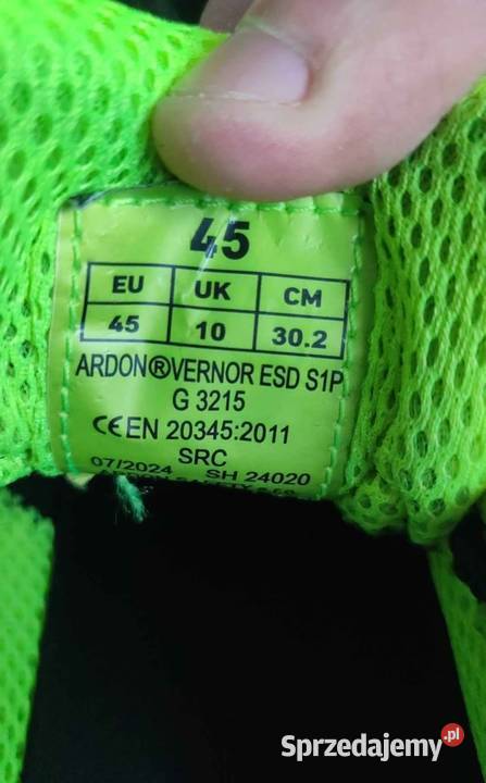 Buty Robocze Antystatyczne ARDON VERNOR S1P SRC inna