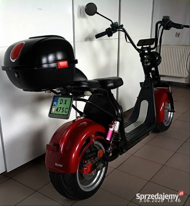 Skuter elektryczny dwuosobowy zarejestrowany