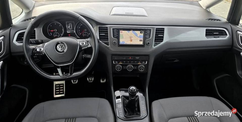 Volkswagen Golf Sportsvan Common Rail Rok produkcji 2016 Mrągowo