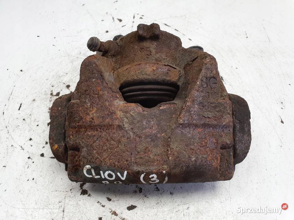 Renault Clio V PRAWY PRZEDNI ZACISK HAMULCOWY Rudka