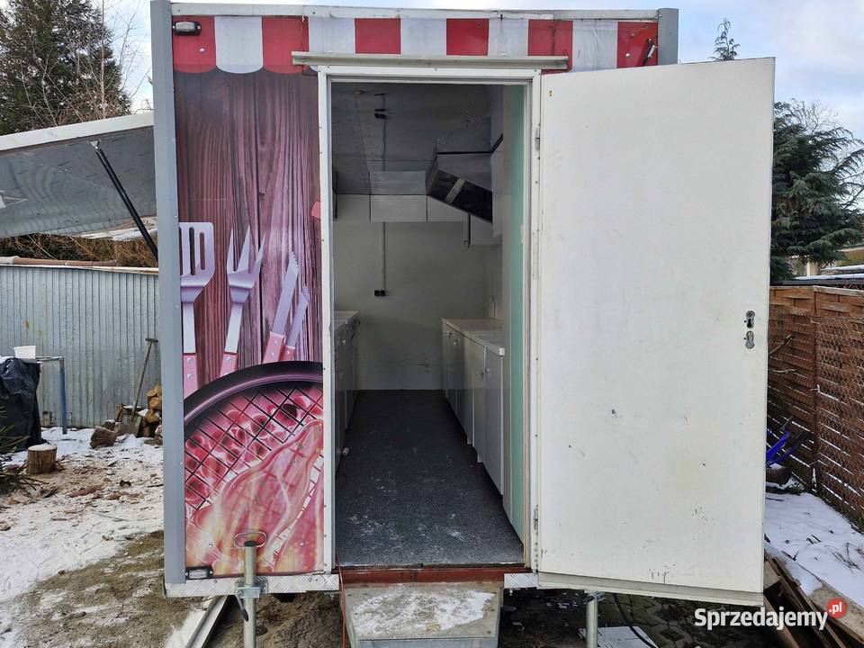 Przyczepa Gastronomiczna 5mx25m Głowacz G3 Wrocław