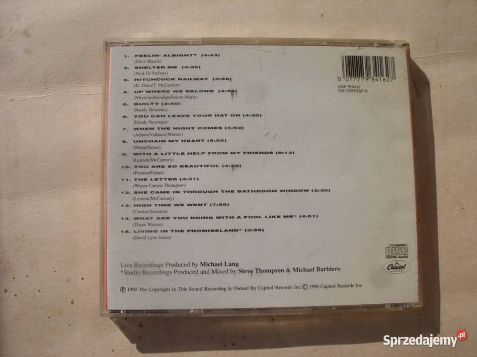 ROCK CD JOE COCKER 2 PLYTY CD Wołów