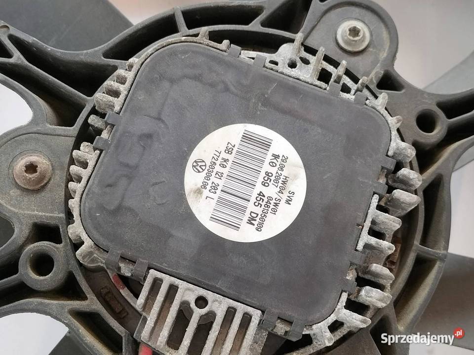 WENTYLATOR CHŁODNICY 16 MPI A3 OCTAVIA GOLF