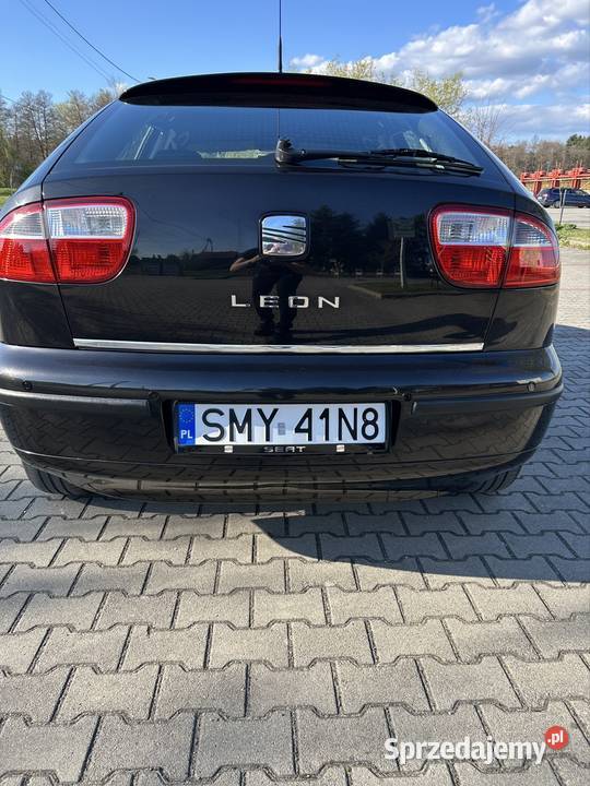 Leon 2005 z gazem Klimatronik podgrzewane fotele autoalarm Borków