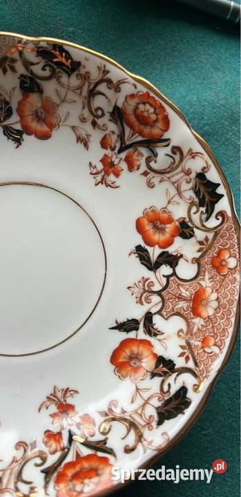 Spodek złotem malowany EnglandXIX wiek pomorskie Gdańsk sprzedam