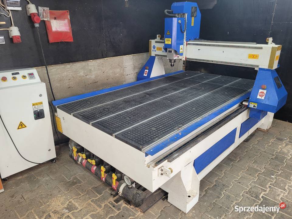 Frezarka Ploter CNC Grand Central 1325 Produkcja Koszalin