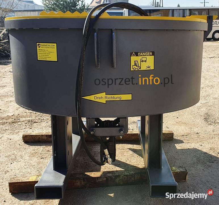 Mieszalnik bębnowy do betonu hydrauliczny HYDR wielkopolskie