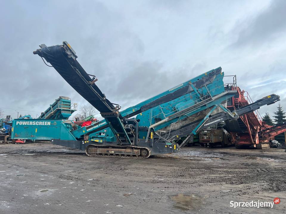 Powerscreen Chieftain 2100X 3D Mobilny Kołodziejewo