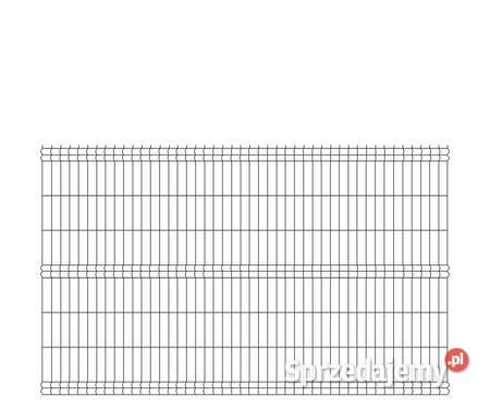 Panel 3D 250x153 fi 4mm oczko 200x500mm RAL 7016 Siatki i panele Wrocław
