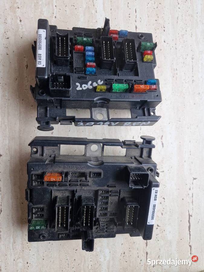 Komputer bsi peugeot 206cc 20 16v