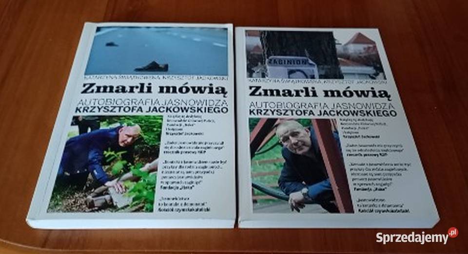 Zmarli mówią autobiografia jasnowidza Krzysztofa Gdańsk sprzedam