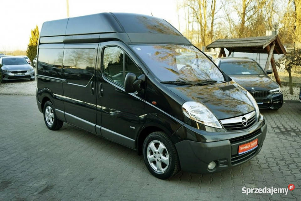 Opel Vivaro 25CDTI Klima automat 145 2007r wielofunkcyjna kierownica mazowieckie Płock