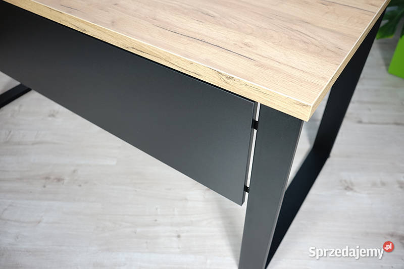 Biurko Neptun blenda Craft złoty 160 76.1cm Biłgoraj