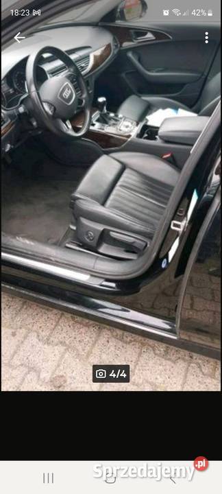 Audi A6 facelift 2016 184tkm 190 światła przeciwmgielne lubuskie Słubice
