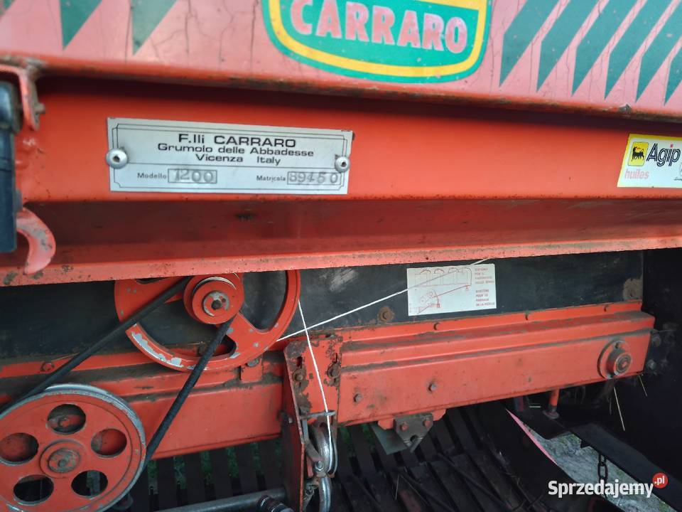 Prasa Carraro 1200 Sipma nieuszkodzony Witkowo