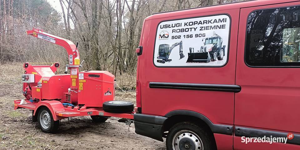Usługi rębakiem prace ogrodowe
