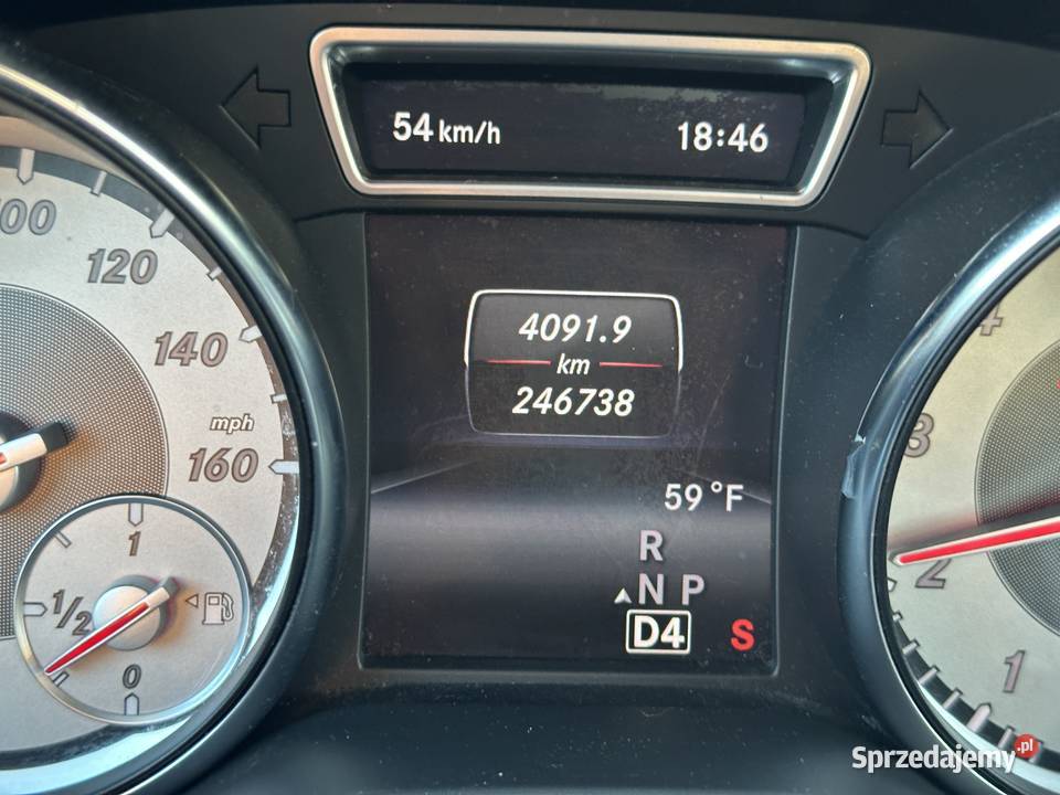 MercedesBenz CLA 250 2014 Czarna Luksusowa Coup automatyczna CLA małopolskie Proszowice