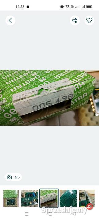 Gestra 5490 B VR 11 Printed Circuit Board płytka Pozostałe Szczecin