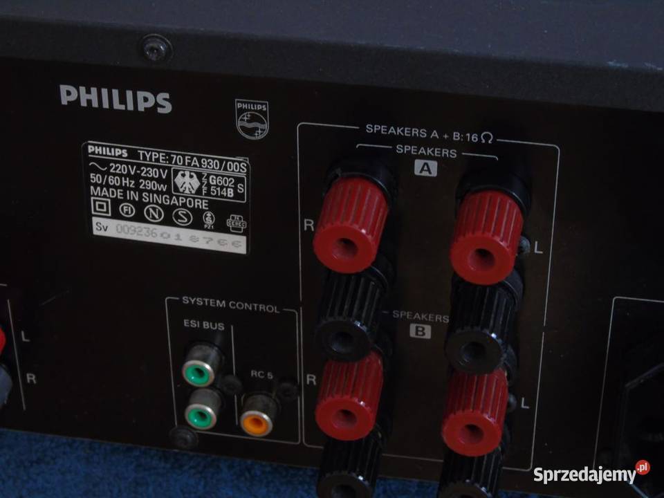 Wzmacniacz Philips FA930 mocny 290 wat WYSYŁKA