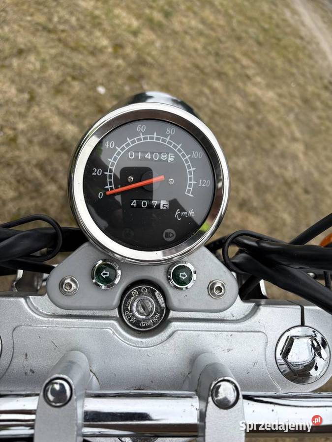 Chopper R125 niski przebieg 1400 Piła sprzedam
