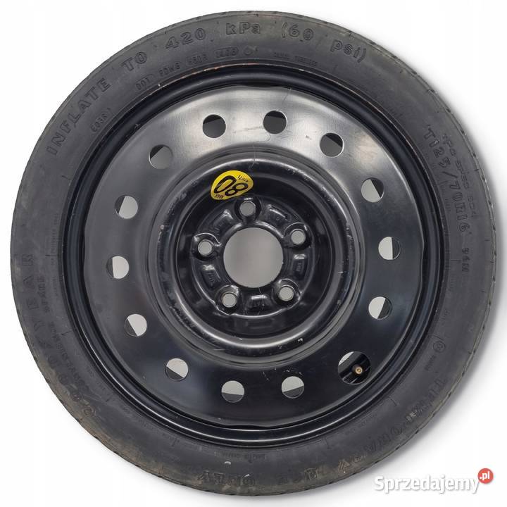 KOŁO DOJAZDOWE Chevrolet Impala IX 12570 R16 Chełm