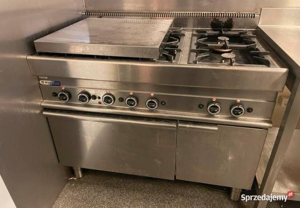 6 palnikowa Kuchnia gastronomiczna Modular z Warszawa sprzedam