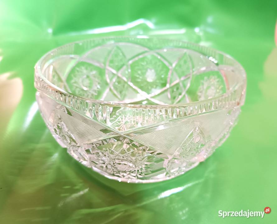 Miska kryształowa naczynie kryształowe Wyposażenie wnętrz Opole