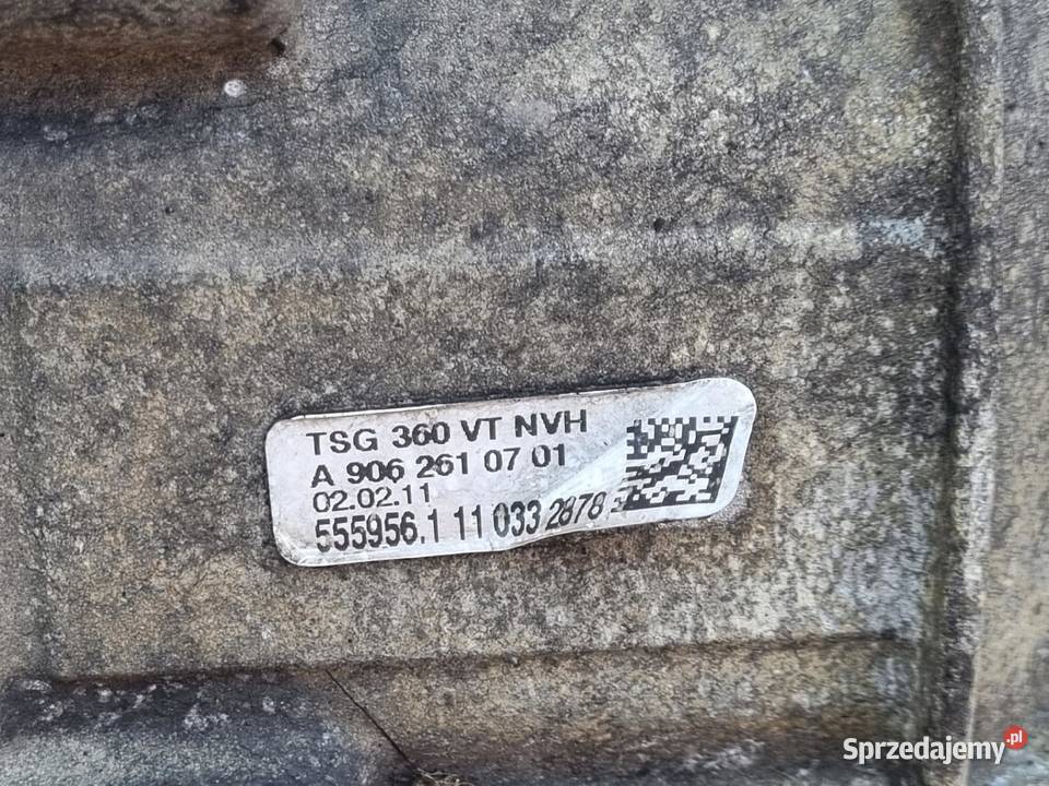 Mercedes Sprinter W906 22 CDI SKRZYNIA BIEGÓW Rudka