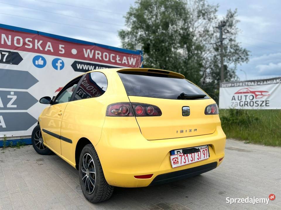 Seat Ibiza 12 Benzyna 2007PoliftDl Opłaty Wrocław