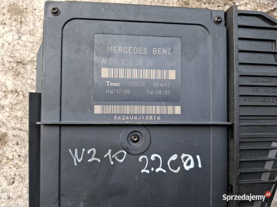 Komputer Moduł Komfortu Mercedes W210 22 osobowe Pozostałe Wisznice