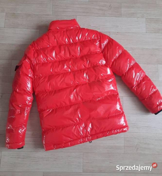 Kurtka Moncler M czerwony Szczecin