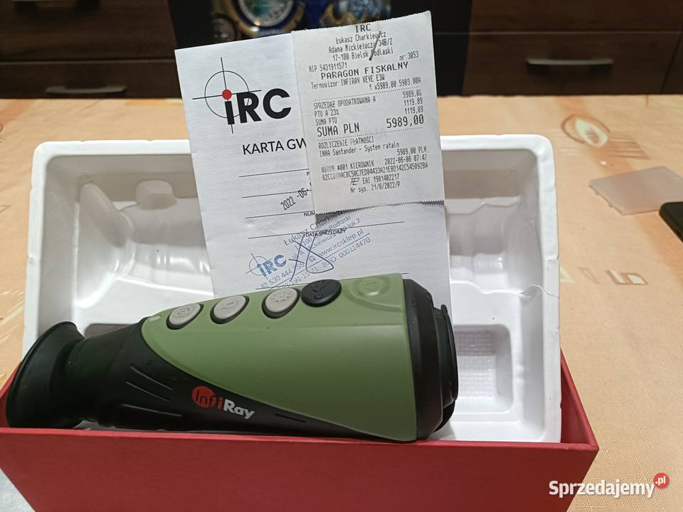Kamera termowizyjna termowizor infiray E3W Radomsko