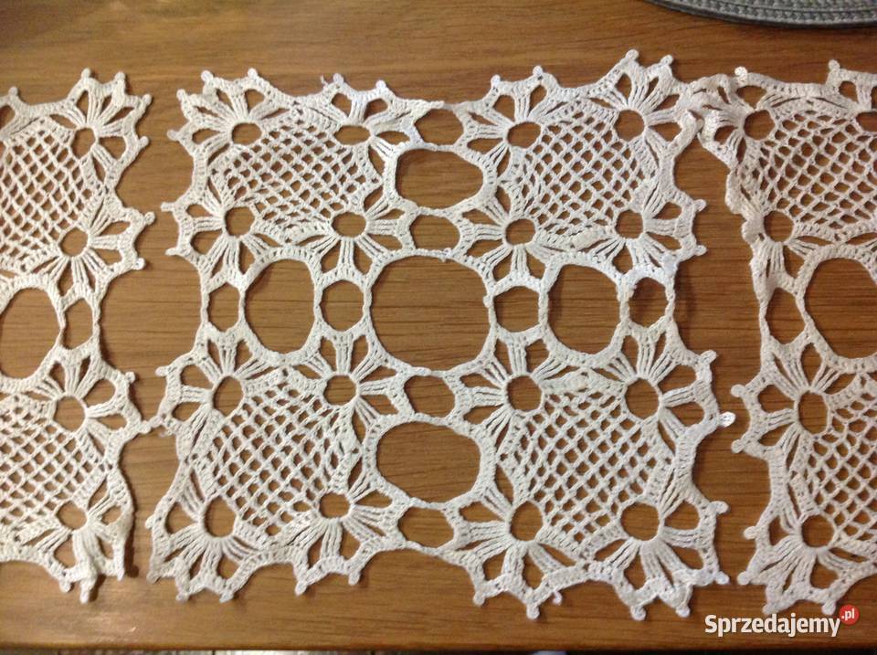 Serwetki Robota Szydełkowa 3 Nowa Sól sprzedam