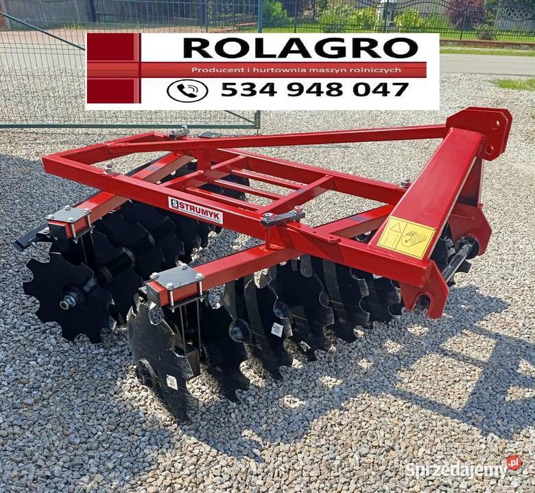 Brona Talerzowa Firmy STRUMYK model Alfa nieuszkodzony Biłgoraj