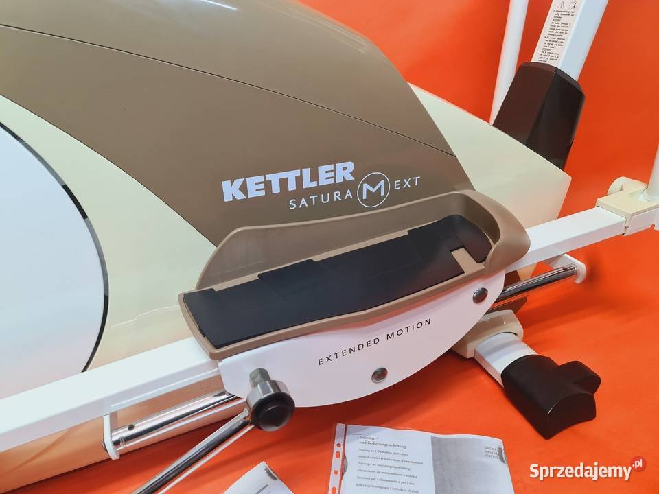 KETTLER SATURA M EXT ORBITREK MOCNY MAGNETYCZNY Sprzęt do ćwiczeń Ostrzeszów sprzedam