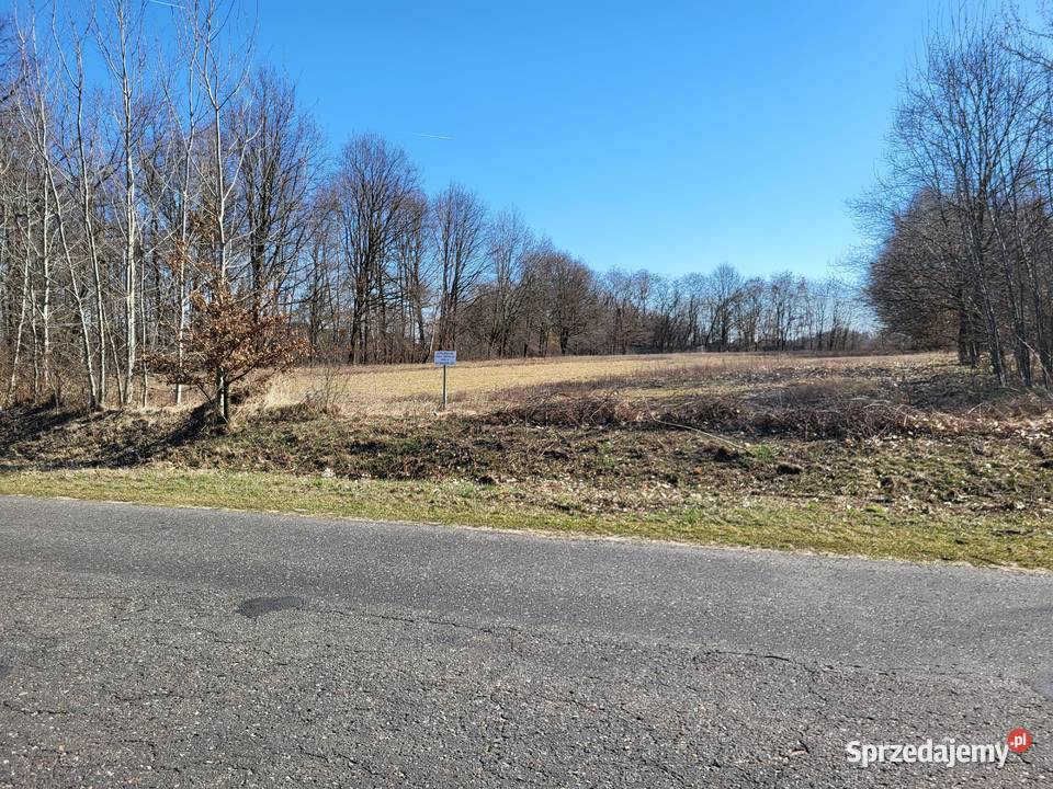 Działka budowlana 5400 m2 7 Gmina Konopnica wieś 140m łódzkie Wrońsko
