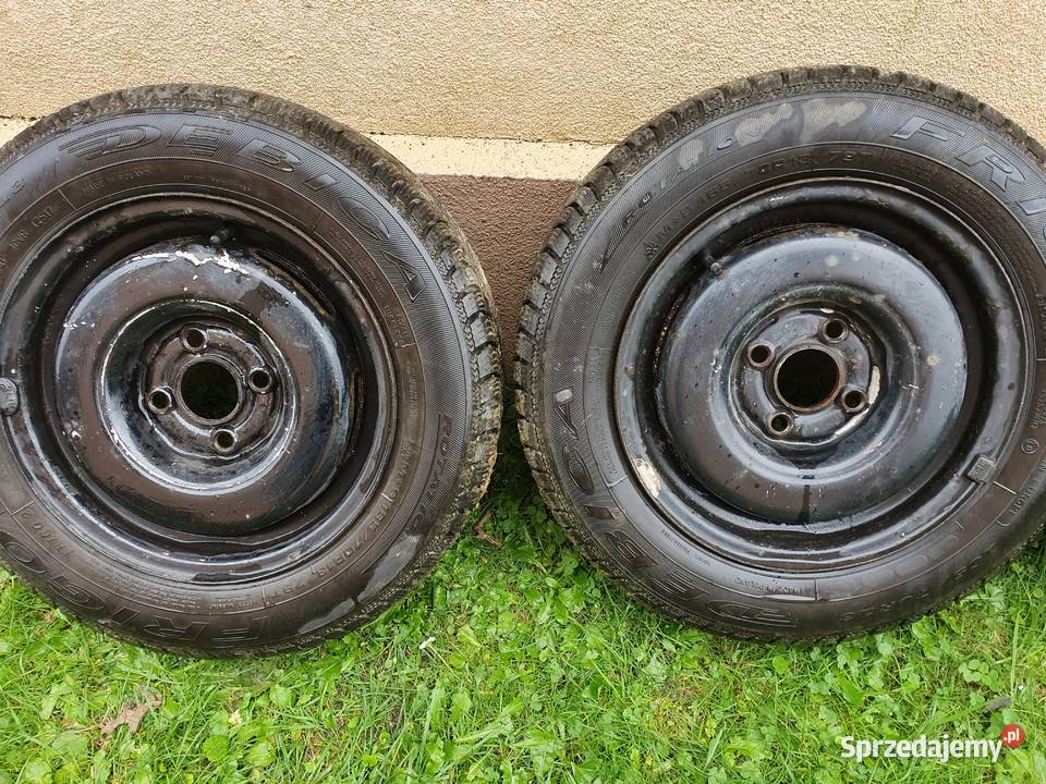 Koła Zimowe 13 16570 Vw 4X100 Opony felgi Rzepiennik Suchy