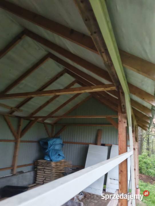 Wiata do przeniesienia 10x4 z drzwiami Pstrągowa