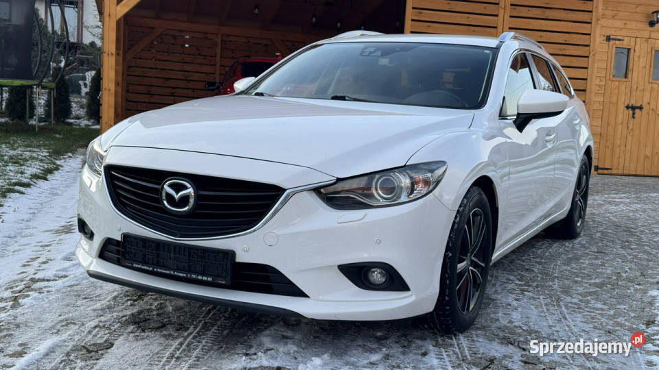 Mazda 6 20 SKYACTIV 165 z Niemiec Biała perła Strzegom