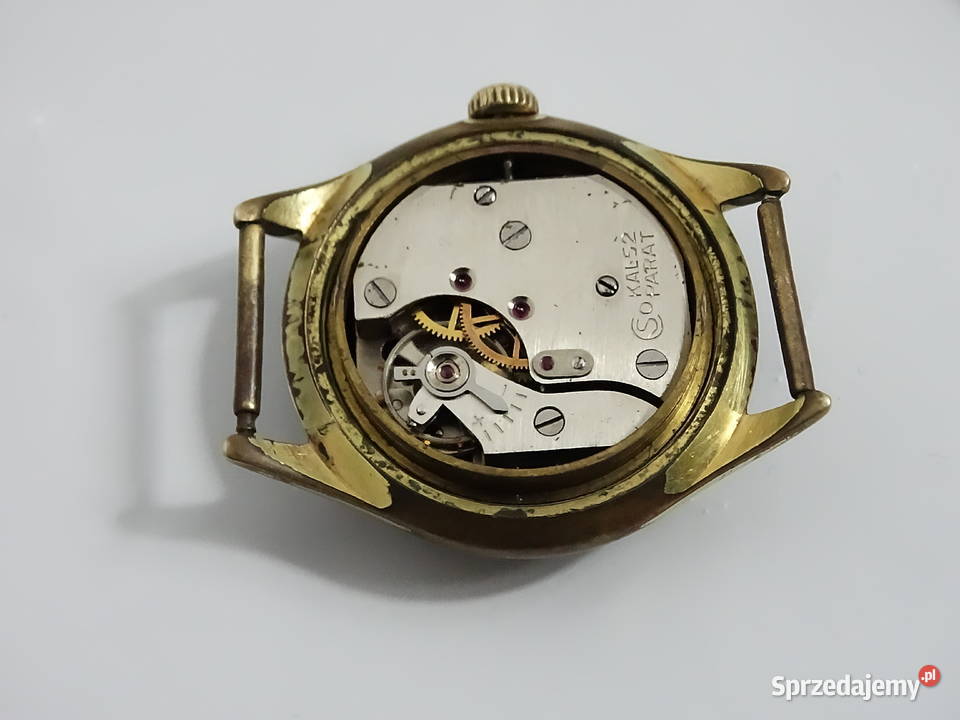 Vintage Osco Parat 17 Jewels Pozłacany 20 Męskie Biłgoraj sprzedam