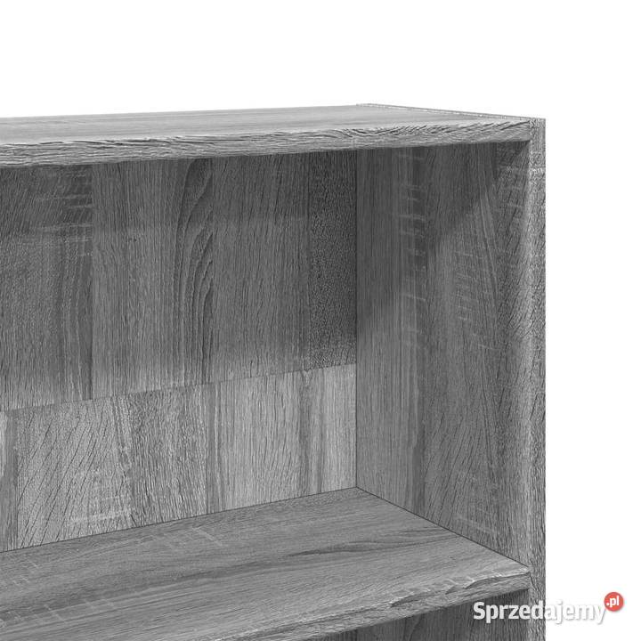 Regał szary dąb sonoma 80x24x143 materiał Dom i Ogród mazowieckie