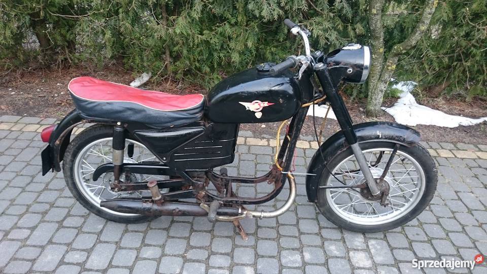 WSK 125 M06B1 1969 Rama bez silnika WSK