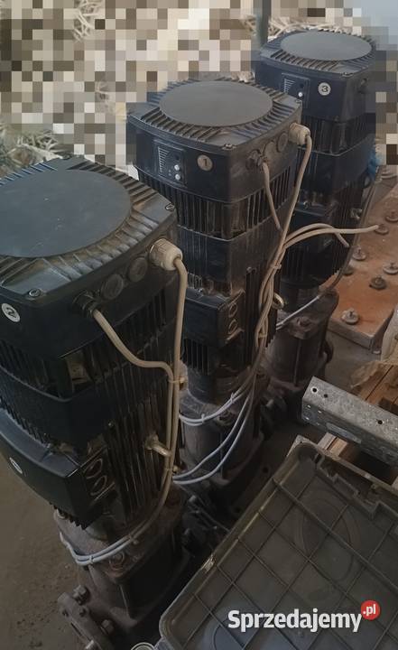 Zestaw 3 pomp hydroforowych Grundfos CRE 1640 Produkcja Lubin