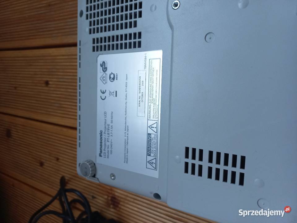 Projektor Panasonic Elektronika mazowieckie Warszawa
