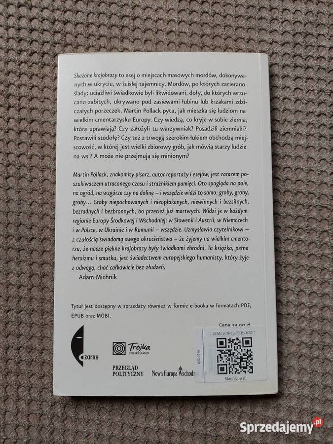 Martin Pollack Skażone krajobrazy małopolskie sprzedam