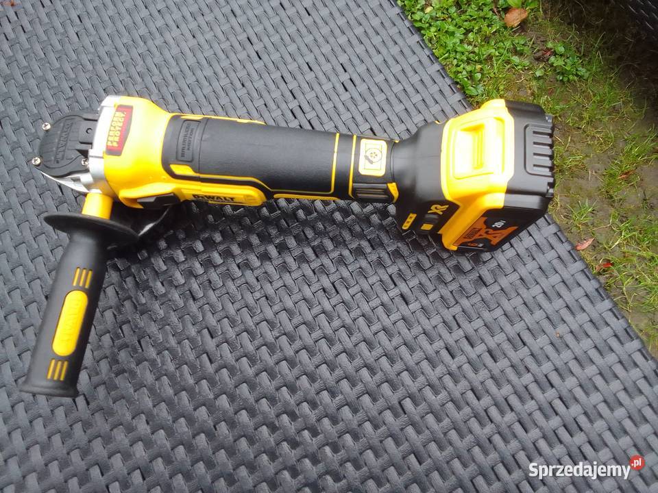 Szlifierka kątowa akumulatorowa Dewalt DCG 405 Góra