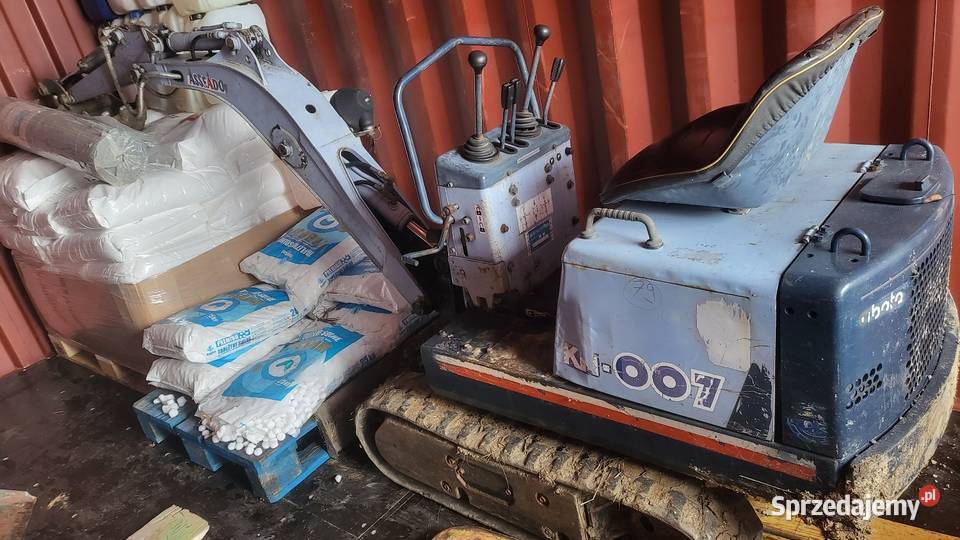 Minikoparka kubota 1t 3 łyżki Kraków