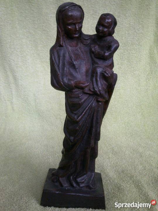 Rzeźba sygnowana 1947 Płońsk