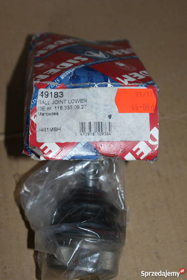 Sworzeń wahacza przód LP dolny 182mm MERCEDES Białobrzegi